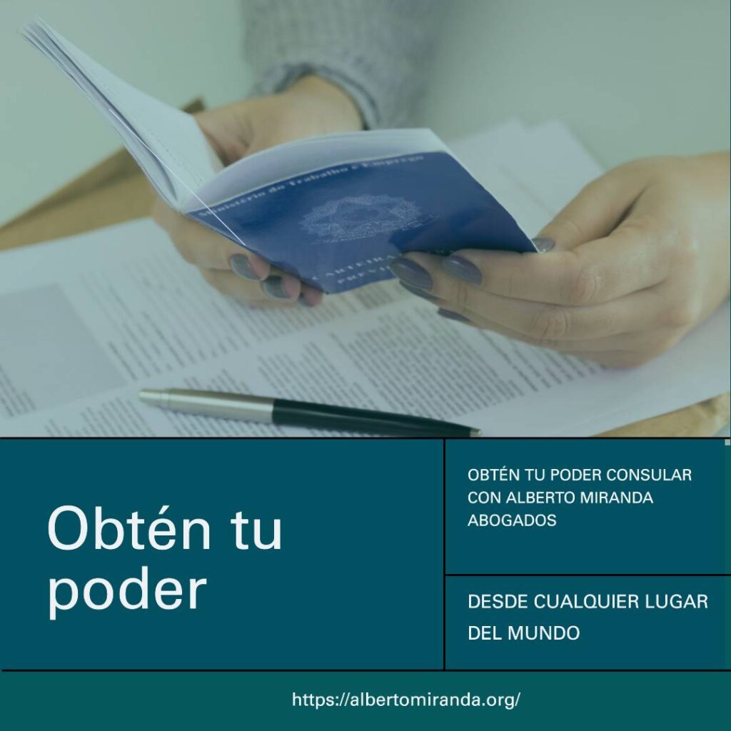 Obtén Poder Consular Internacional | Alberto Miranda Abogados