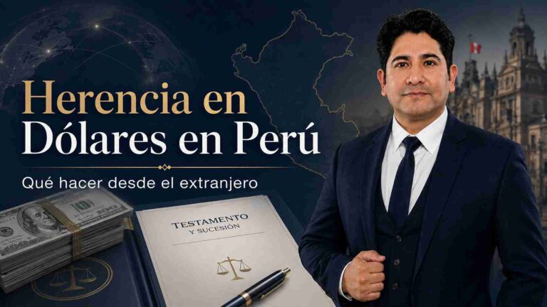 Dr. Alberto Miranda explica cómo gestionar una herencia en dólares en Perú desde el extranjero