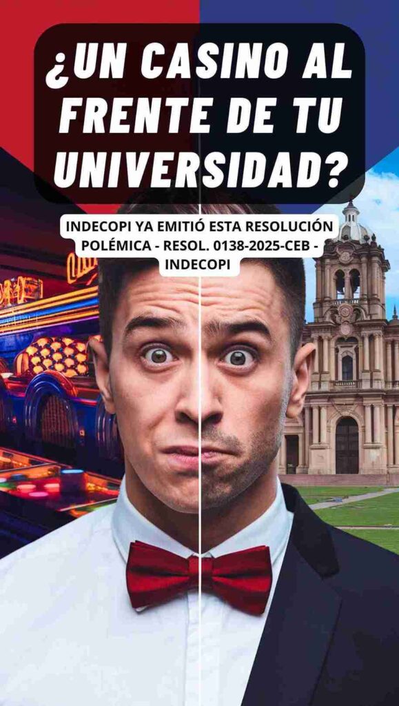 Impacto de permitir casinos cerca de universidades en Perú según resolución de Indecopi. Doctor Alberto Miranda, abogado para peruanos en el extranjero, analiza los riesgos y consecuencias.